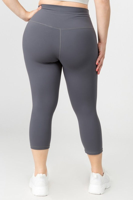 Buttery Soft Capri Activewear Leggings Yelete