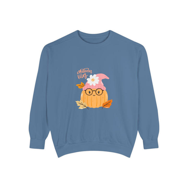 Whimsical Pumpkin Sweatshirt, Fall Fashion, Halloween Gift, Cozy Unisex Sweater, Cute Autumn Apparel, Seasonal Comfort