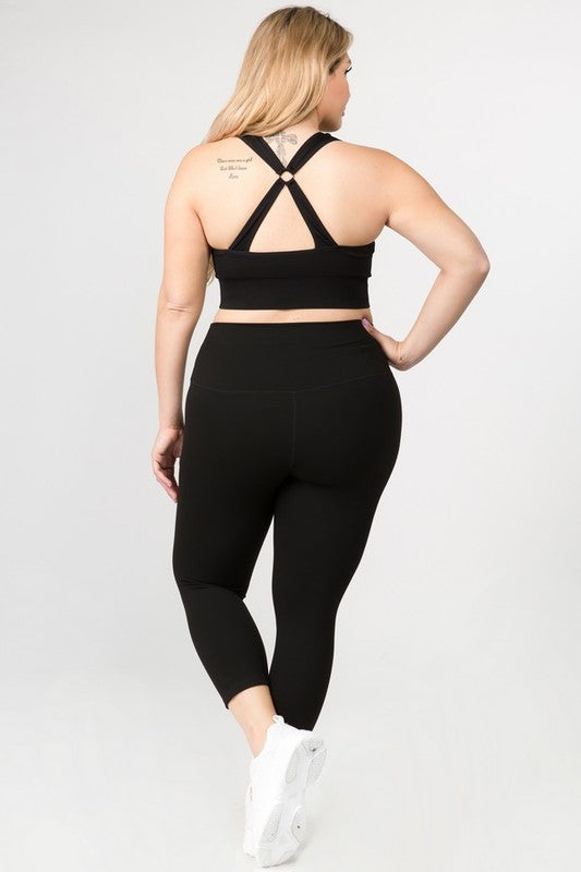 Buttery Soft Capri Activewear Leggings Yelete