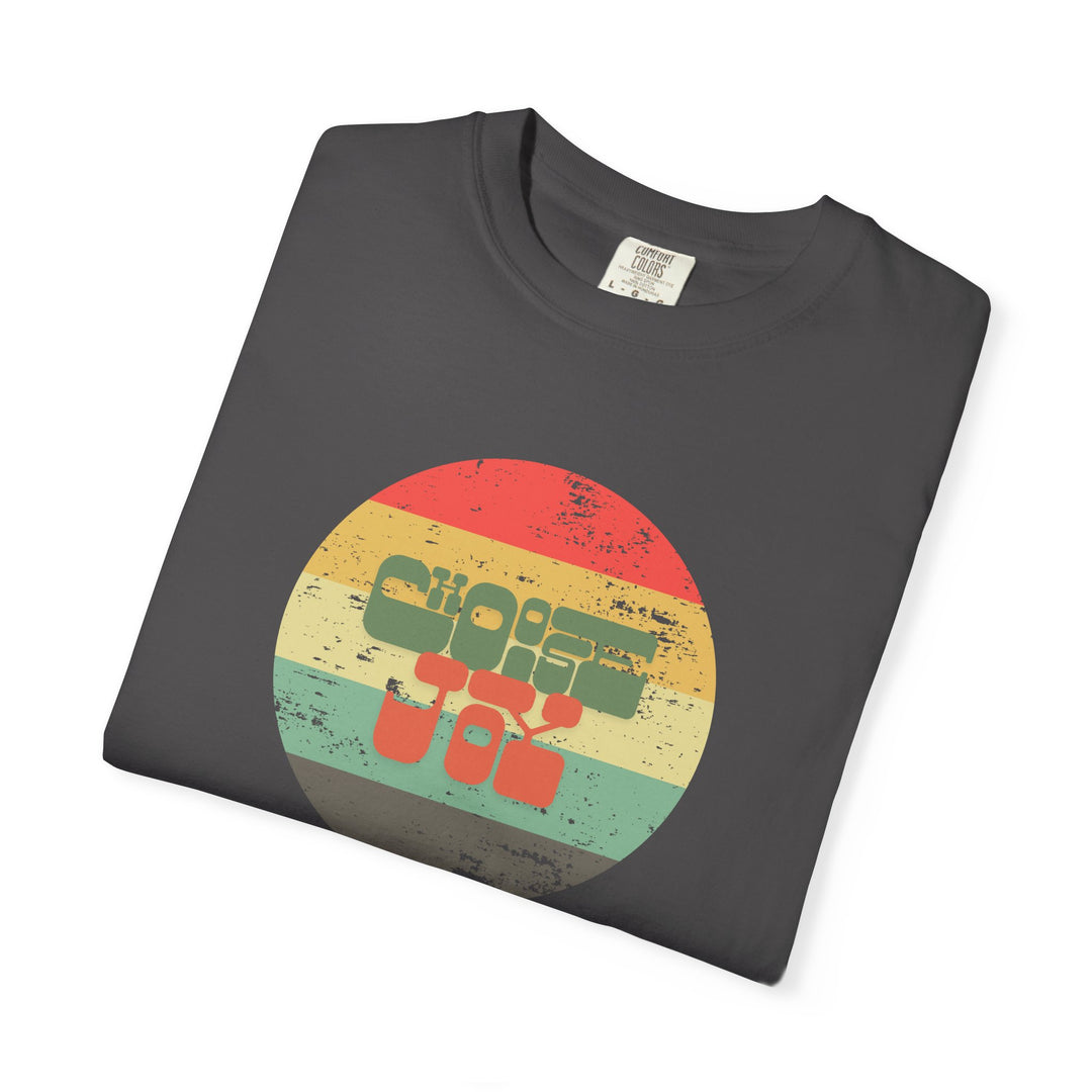 Retro Sunset T-shirt - Choose Joy Shirt