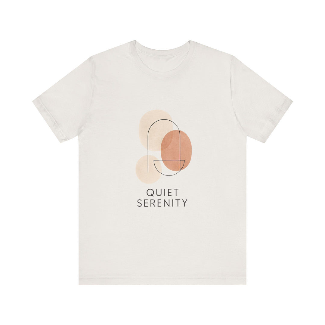 T-Shirt Earthy Color Scheme Quiet Serenity Design