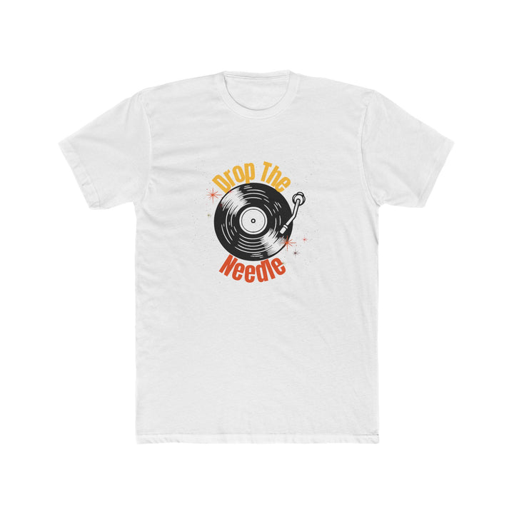 Vinyl Record Tee - Retro Music Lover Shirt, Perfect Gift for Musicians, Casual Wear, Concert Outfits, Music Festivals