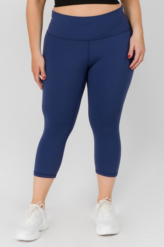 Buttery Soft Capri Activewear Leggings Yelete