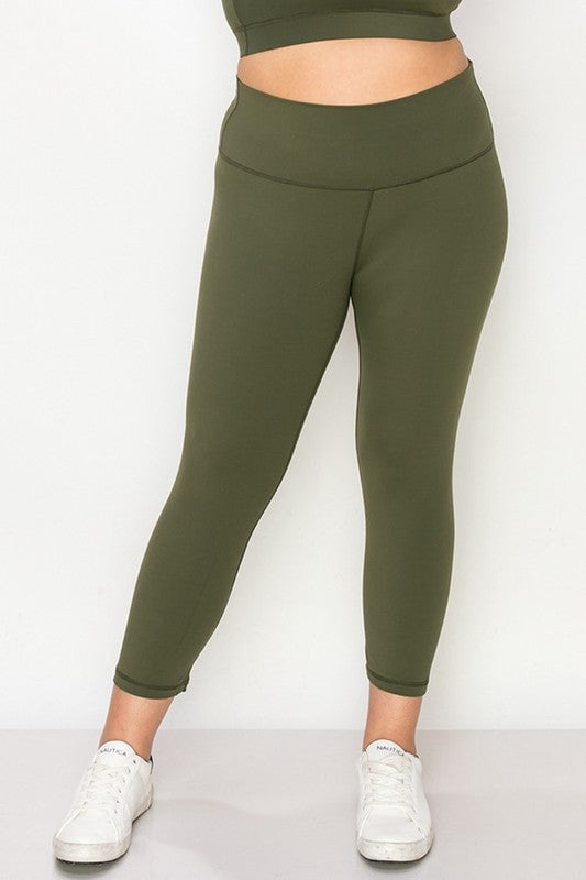 Buttery Soft Capri Activewear Leggings Yelete