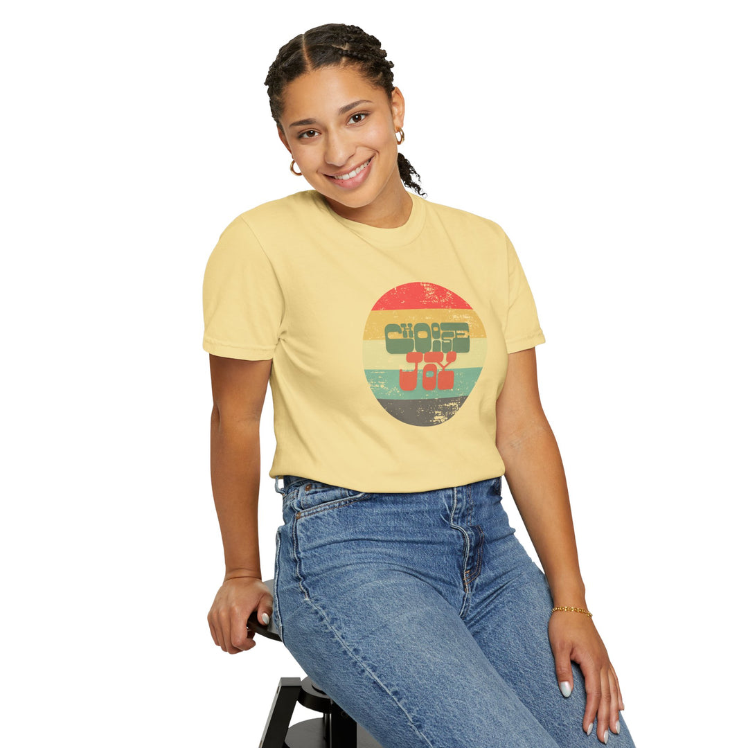 Retro Sunset T-shirt - Choose Joy Shirt