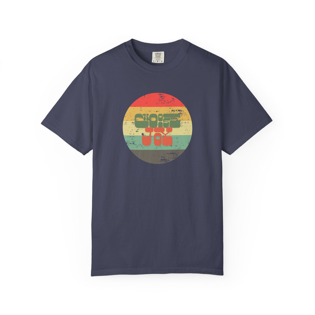 Retro Sunset T-shirt - Choose Joy Shirt