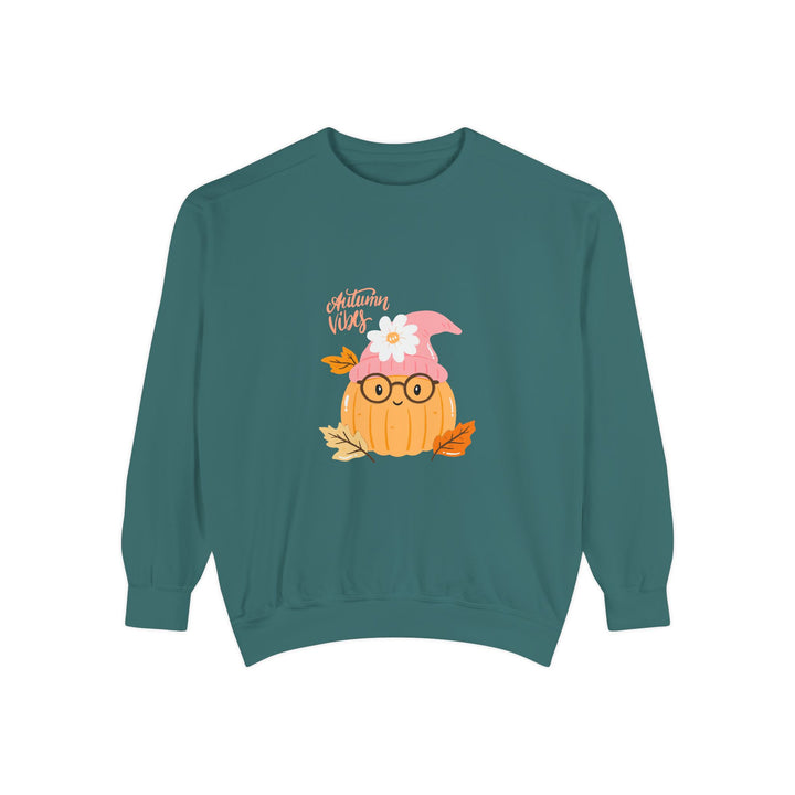 Whimsical Pumpkin Sweatshirt, Fall Fashion, Halloween Gift, Cozy Unisex Sweater, Cute Autumn Apparel, Seasonal Comfort