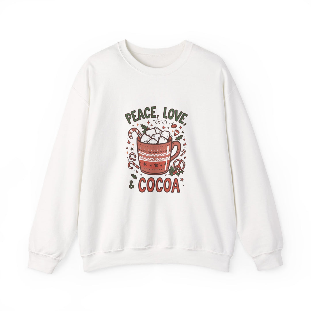 Vintage Peace Love Cocoa Sweatshirt