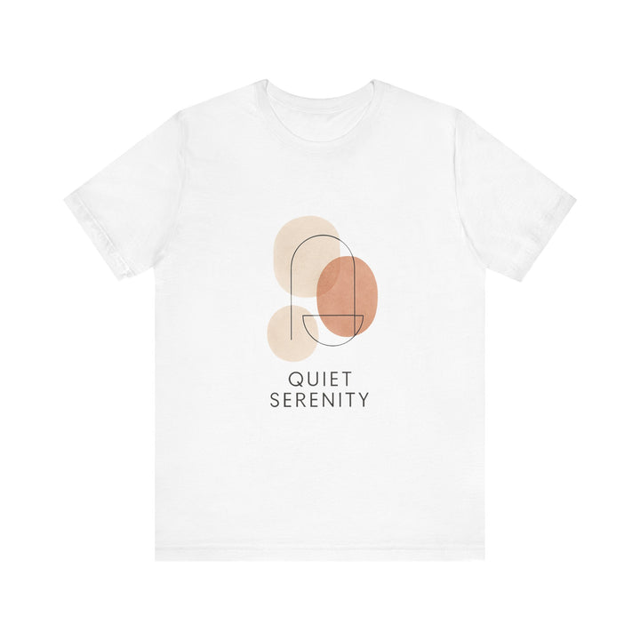 T-Shirt Earthy Color Scheme Quiet Serenity Design