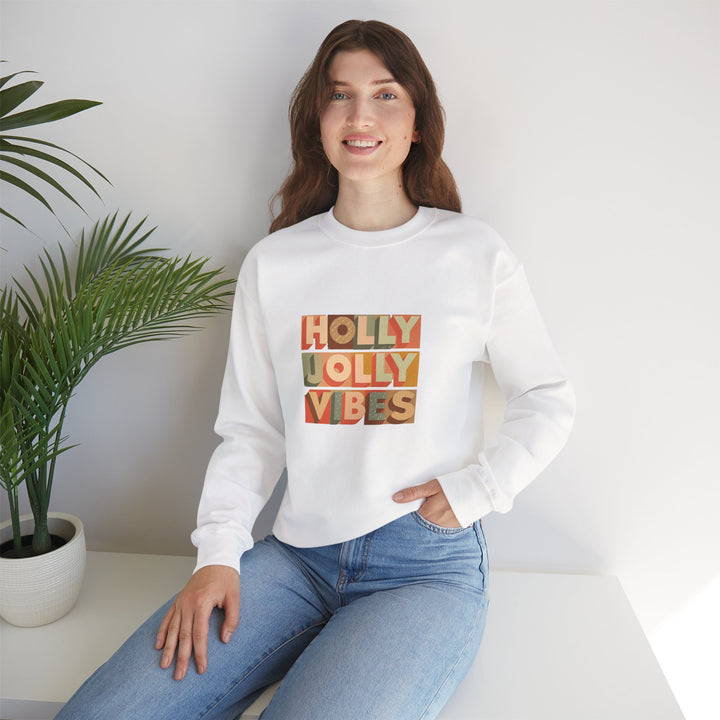 Holiday Sweatshirt - Holly Jolly Vibes