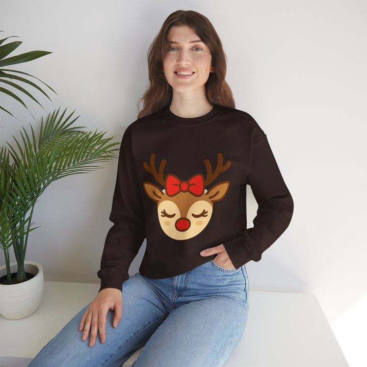 Reindeer Holiday Crewneck Sweatshirt