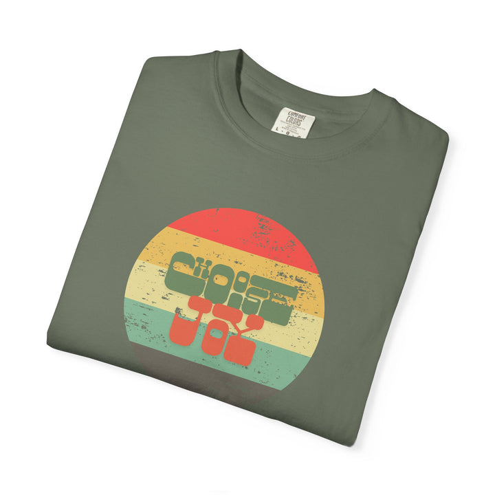 Retro Sunset T-shirt - Choose Joy Shirt