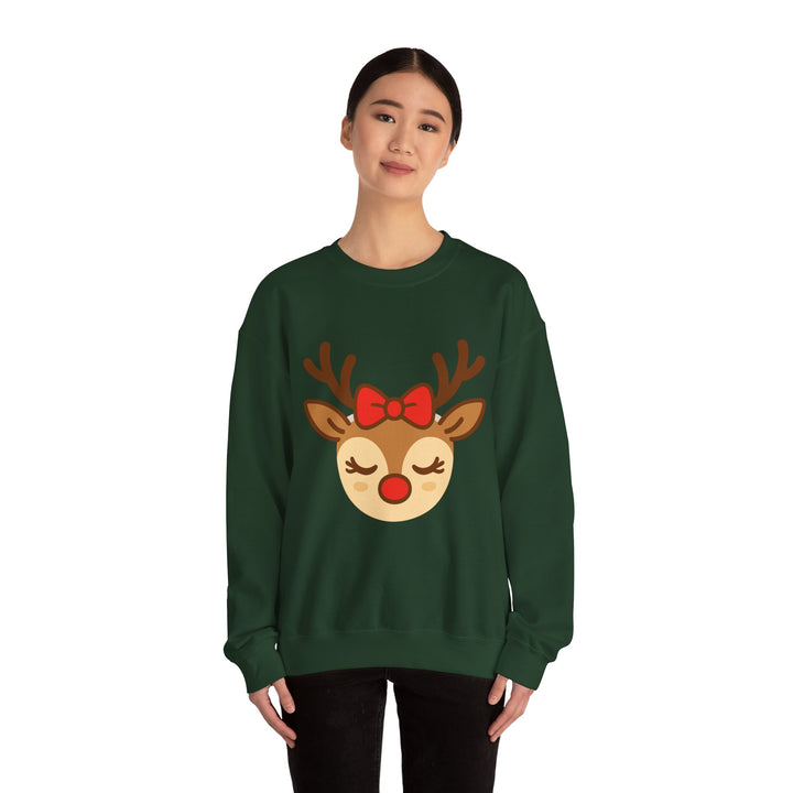 Reindeer Holiday Crewneck Sweatshirt