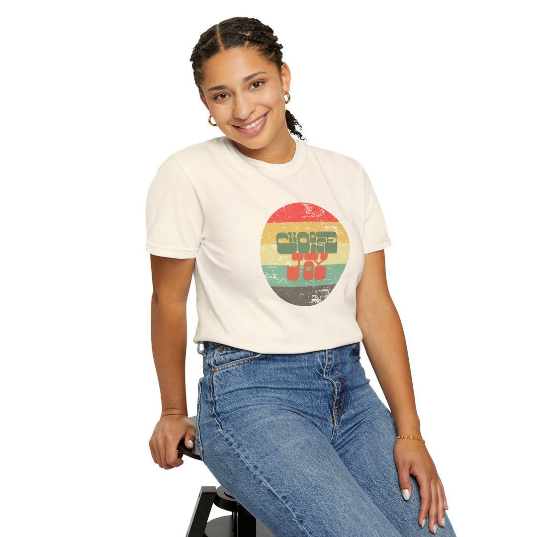 Retro Sunset T-shirt - Choose Joy Shirt