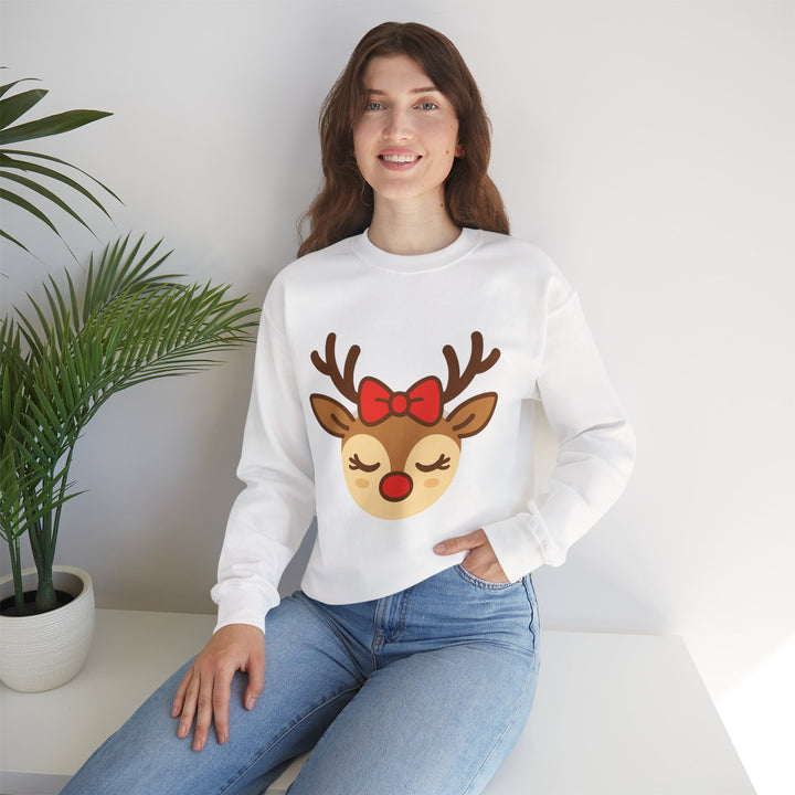 Reindeer Holiday Crewneck Sweatshirt
