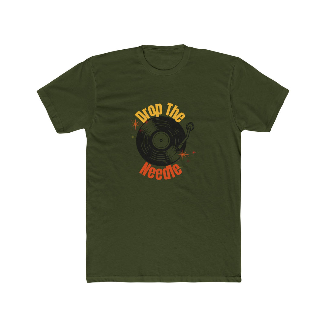 Vinyl Record Tee - Retro Music Lover Shirt, Perfect Gift for Musicians, Casual Wear, Concert Outfits, Music Festivals