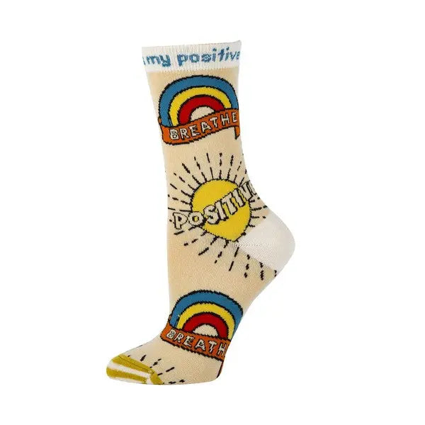 Positive - Women's Funny Socks Oooh Yeah Socks