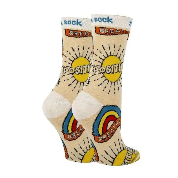 Positive - Women's Funny Socks Oooh Yeah Socks