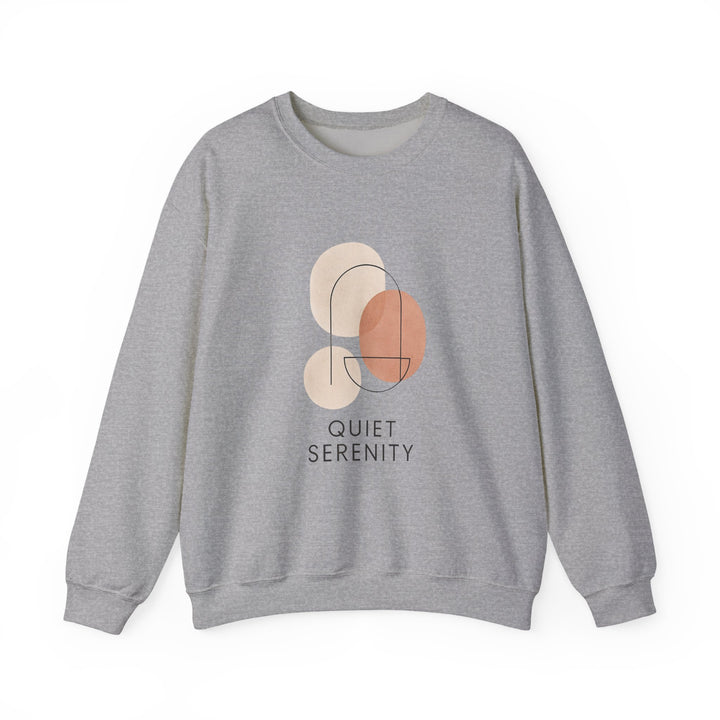 Earth Tone Unisex Crewneck Sweatshirt - Modern Interior Design Palette