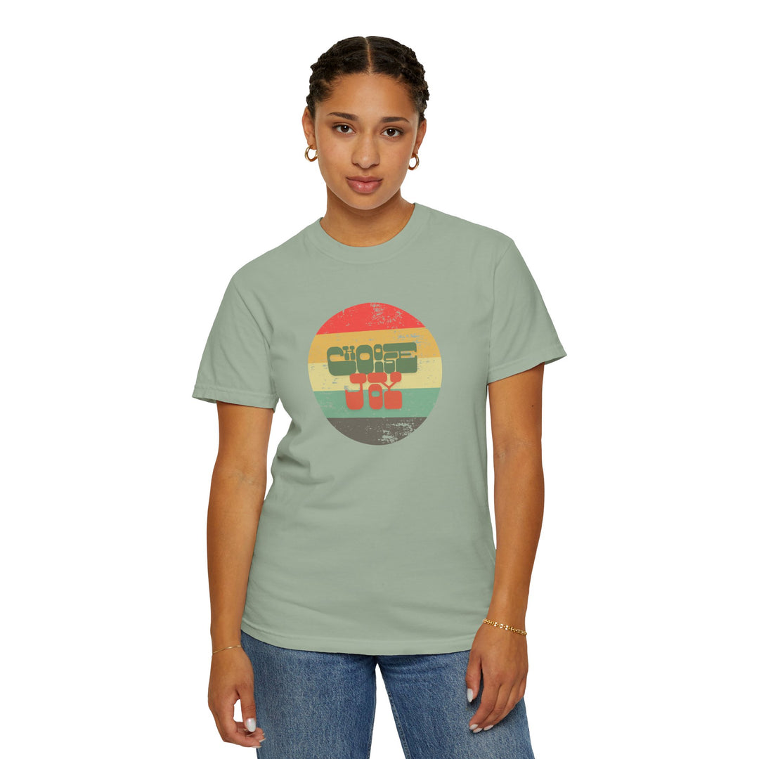 Retro Sunset T-shirt - Choose Joy Shirt