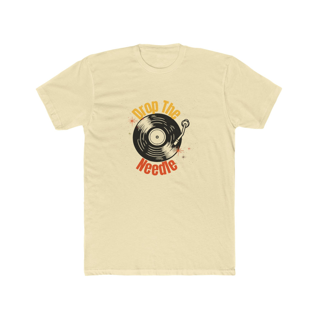 Vinyl Record Tee - Retro Music Lover Shirt, Perfect Gift for Musicians, Casual Wear, Concert Outfits, Music Festivals