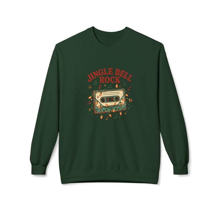 Retro Cassette Tape Christmas Jingle Bell Rock Sweatshirt