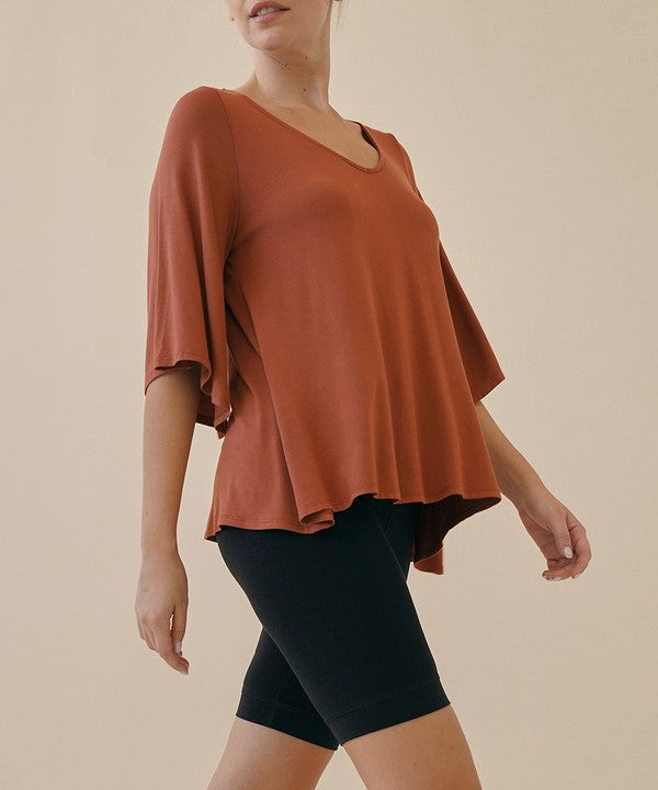 Casual Ease Top Fabina