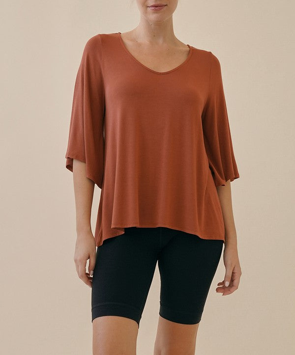 Casual Ease Top Fabina