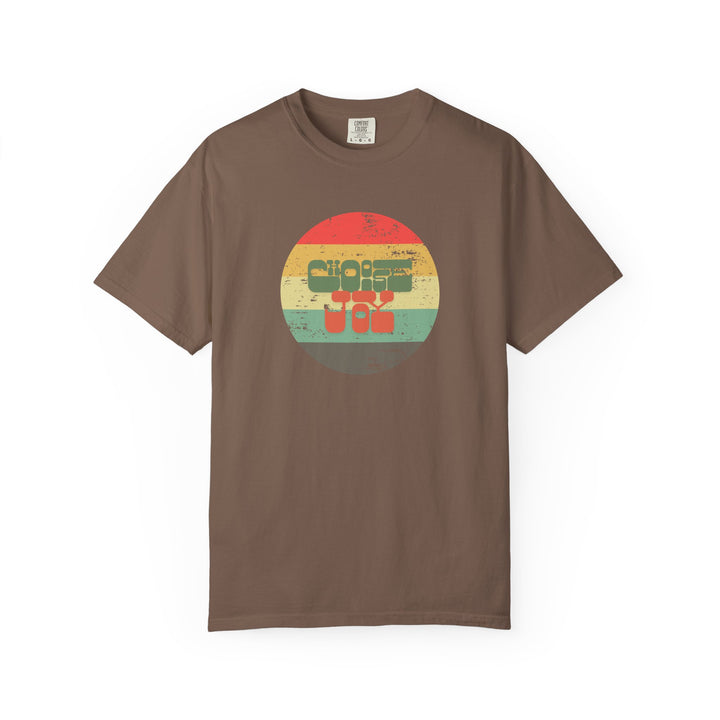 Retro Sunset T-shirt - Choose Joy Shirt