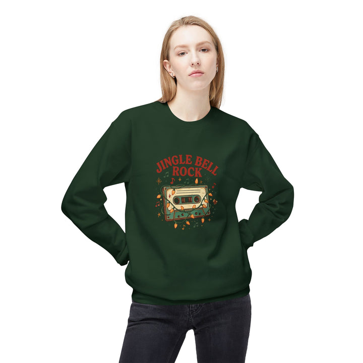 Retro Cassette Tape Christmas Jingle Bell Rock Sweatshirt