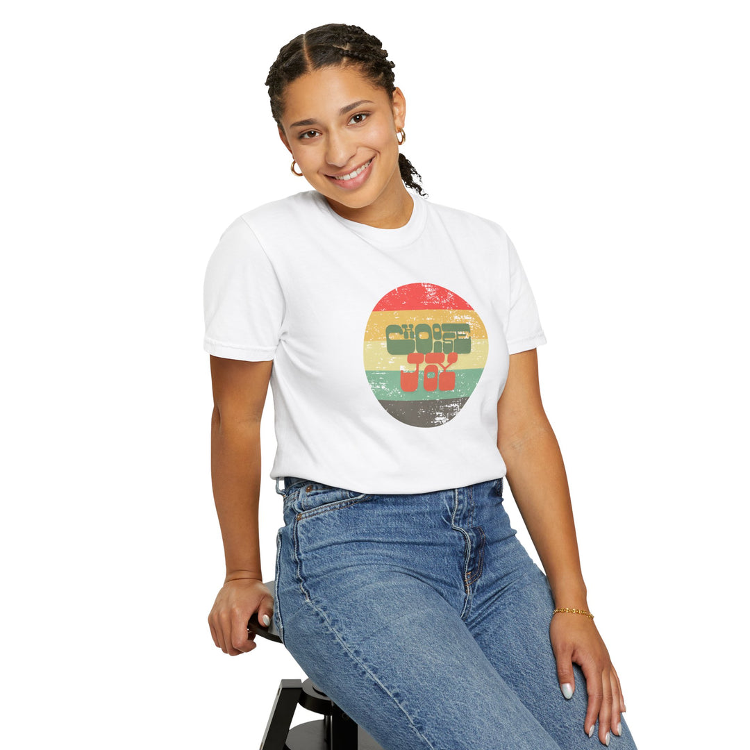 Retro Sunset T-shirt - Choose Joy Shirt