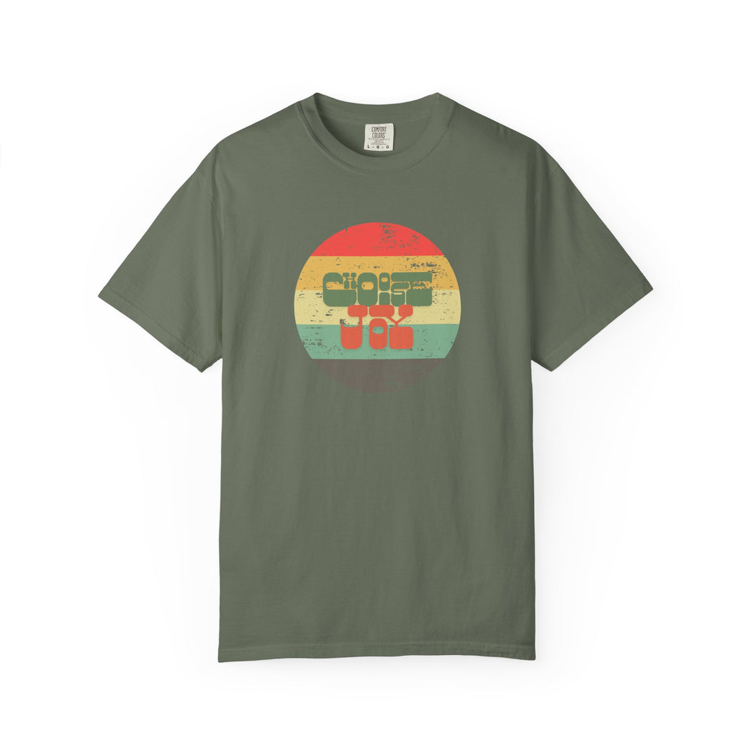 Retro Sunset T-shirt - Choose Joy Shirt