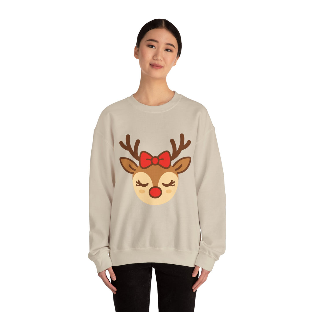 Reindeer Holiday Crewneck Sweatshirt