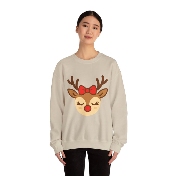 Reindeer Holiday Crewneck Sweatshirt