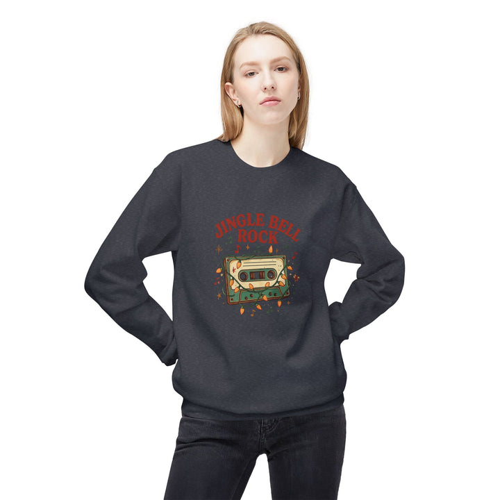 Retro Cassette Tape Christmas Jingle Bell Rock Sweatshirt