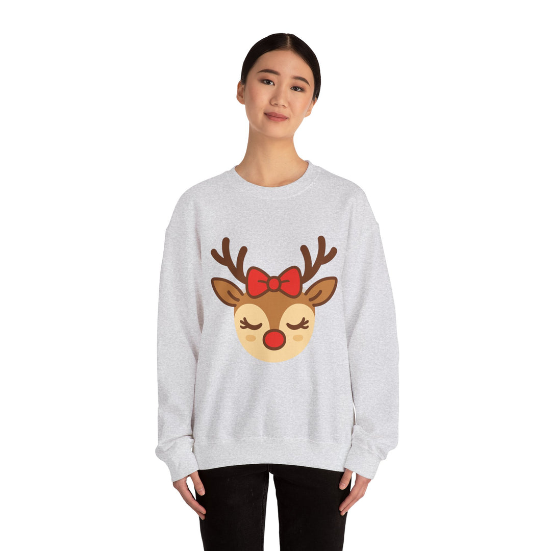 Reindeer Holiday Crewneck Sweatshirt