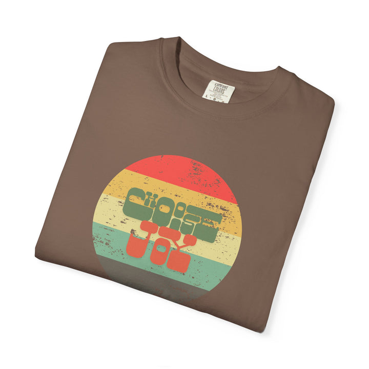 Retro Sunset T-shirt - Choose Joy Shirt