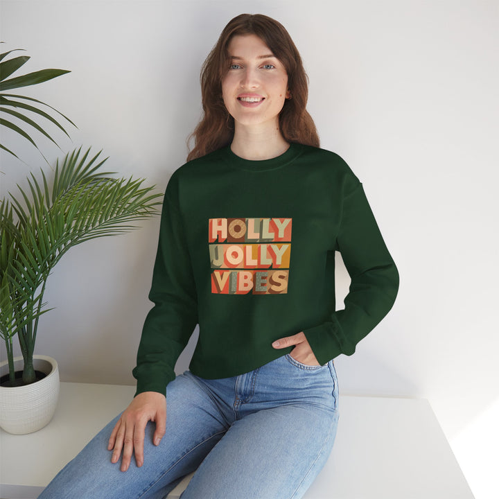 Holiday Sweatshirt - Holly Jolly Vibes
