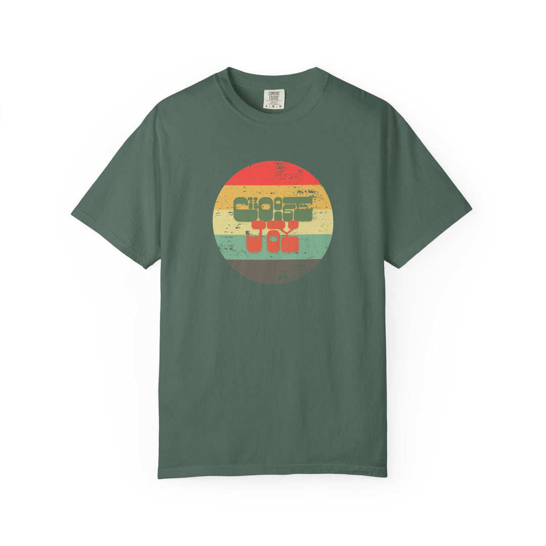 Retro Sunset T-shirt - Choose Joy Shirt