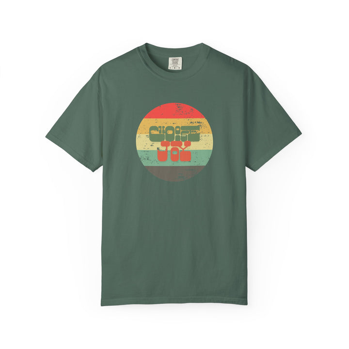 Retro Sunset T-shirt - Choose Joy Shirt