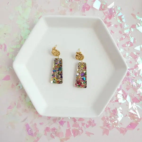 Mia Mini Earrings - Unicorn Spiffy & Splendid