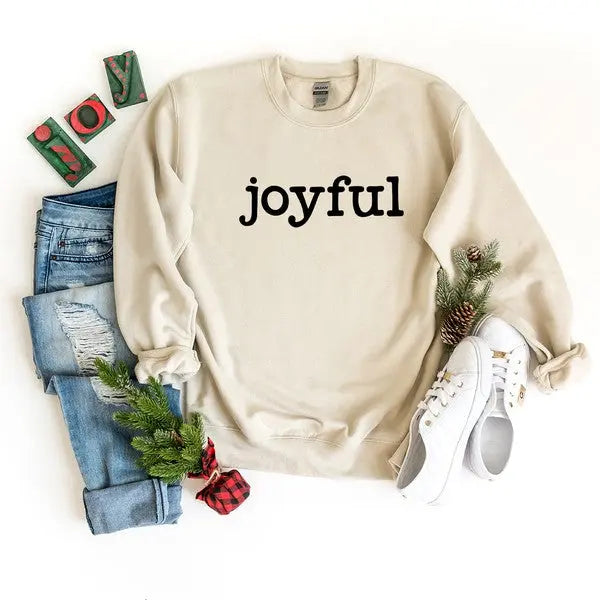 Joyful Bold Sweatshirt Uplifting Threads Co