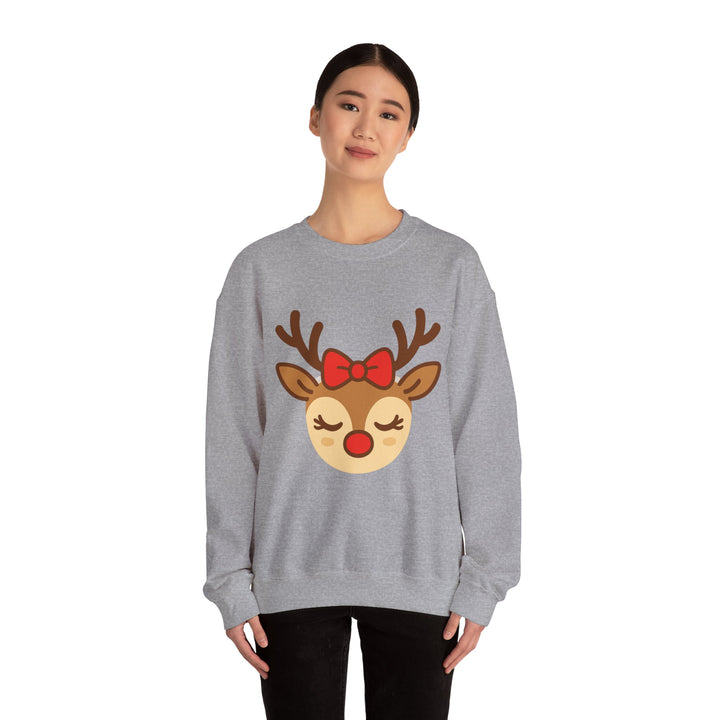 Reindeer Holiday Crewneck Sweatshirt