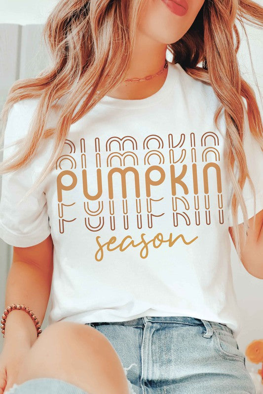 Pumpkin Season Graphic Tee A. BLUSH CO.