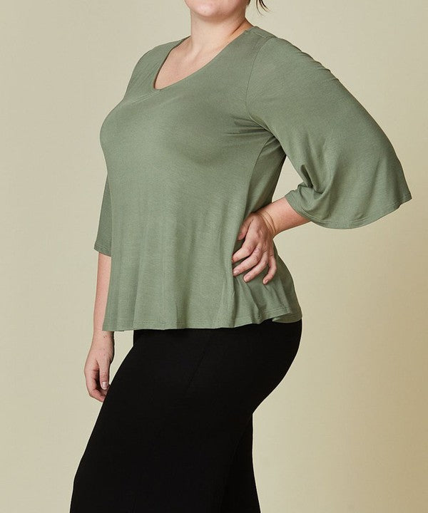 Glam It Up Bamboo Top Fabina