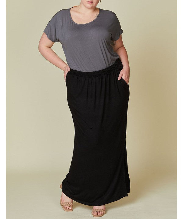 Confident Comfort Bamboo Skirt Fabina