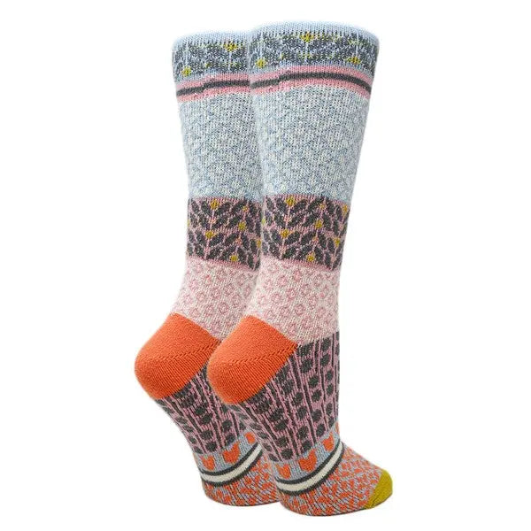 Ava - Women's Fuzzy crew socks Oooh Yeah Socks