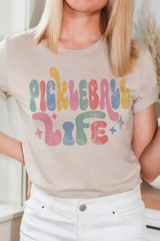 Pickleball Life Graphic Tee A. BLUSH CO.