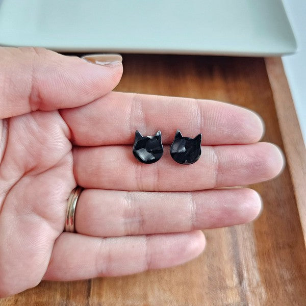 Cat Studs - Black Spiffy & Splendid