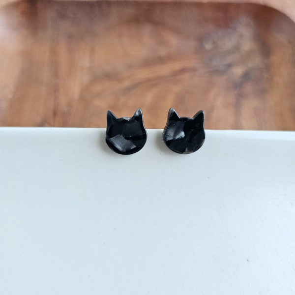 Cat Studs - Black Spiffy & Splendid